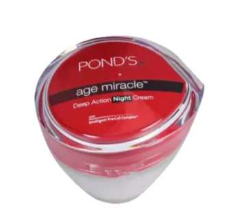 Pond’s Age Miracle Deep Action Night Cream – পন্ডস মিরাকল ডিপ অ্যাকশন নাইট ক্রিম -25 gm