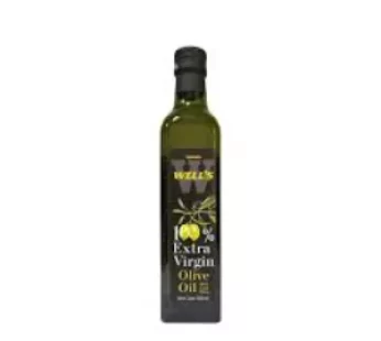 Well’s Extra Virgin Olive Oil- ওয়েলস এক্সট্রা ভার্জিন অলিভ অয়েল- 500 ml